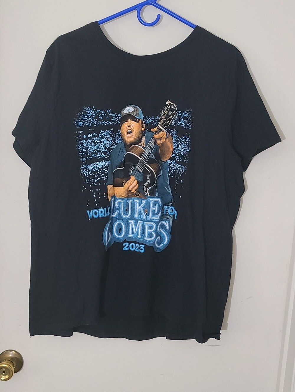 Luke Combs Women's World Tour 2023 Concert T- Shirt Country XL